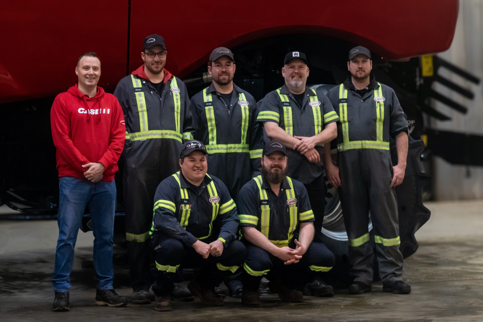 Case IH Pinnacle Service Award for Assiniboia